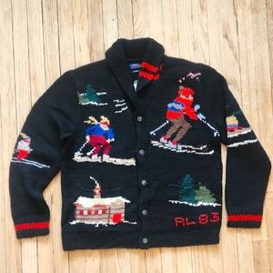 Polo Knit Ski Sweater